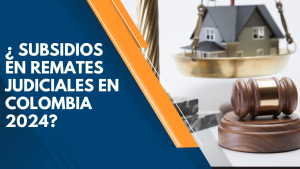 ¿ SUBSIDIOS EN REMATES JUDICIALES EN COLOMBIA 2024 ? 14 ¿Subsidios en remates judiciales en Colombia 2024?