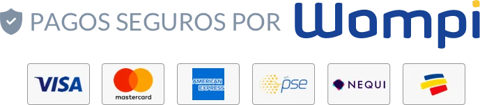 Pagos seguros con Wompi