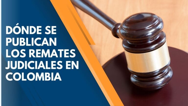 DÓNDE SE PUBLICAN REMATES JUDICIALES EN COLOMBIA 7 Dónde se publican remates judiciales en colombia